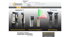 Desktop Screenshot of consolidatedparking.com
